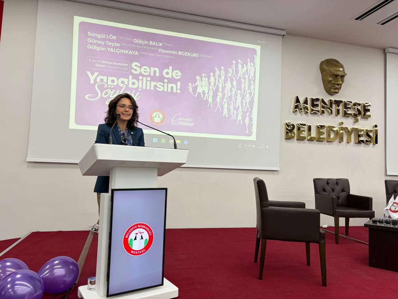 Menteşe’de “Sen de Yapabilirsin” Söyleşisi: Farklı Mesleklerden Kadınlar Başarı Hikâyelerini Anlattı 1